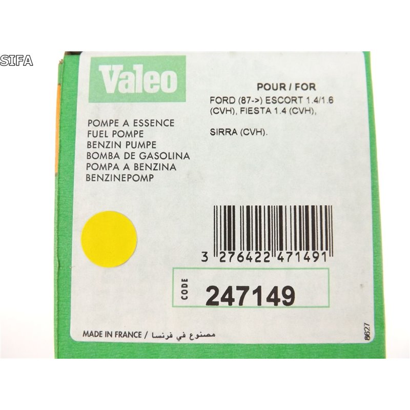PROMO  pompe essence valeo:247149,ford 
