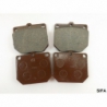 Plaquettes freins Avant Nissan Silvia, Toyota Corona et Cressida