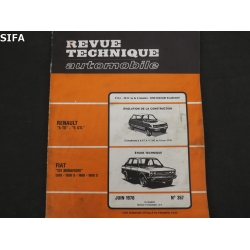 Fiat 131 Mirafiori revue technique